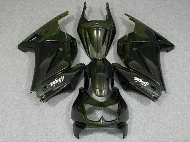 Noir Kit Carénages Kawasaki EX250 2008-2012