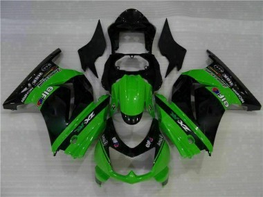 Noir Vert Carrosserie Kawasaki EX250 2008-2012 Abordables