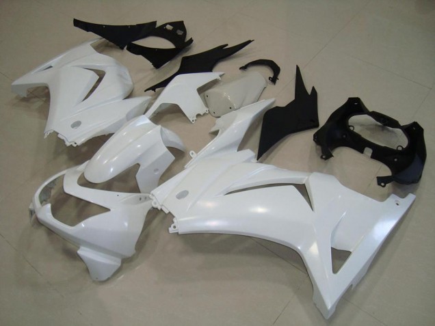 Blanc Carénage Kawasaki ZX 250R 2008-2012 Blanc Carénage Kawasaki ZX 250R 2008-2012