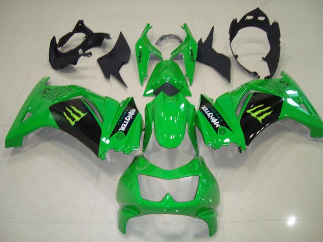 Vert Monster Carénage Kawasaki ZX 250R 2008-2012