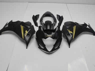 Noir Or Carénage Suzuki GSXF 650 2008-2013 Abordables