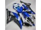 Blanc Bleu Noir Carénage Yamaha R6 2008-2016 Blanc Bleu Noir Carénage Yamaha R6 2008-2016