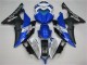 Blanc Bleu Noir Carénage Yamaha R6 2008-2016 Blanc Bleu Noir Carénage Yamaha R6 2008-2016