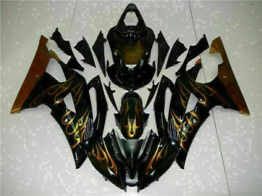 Noir Carénages Yamaha R6 2008-2016 Abordables