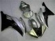 Argent Noir Carénage Yamaha R6 2008-2016 Argent Noir Carénage Yamaha R6 2008-2016
