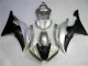 Argent Noir Carénage Yamaha R6 2008-2016 Argent Noir Carénage Yamaha R6 2008-2016