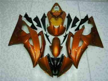 Orange Carénages Yamaha R6 2008-2016 Abordables