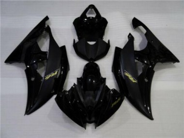 Brillant Noir Mat Carénage Yamaha R6 2008-2016 Abordables