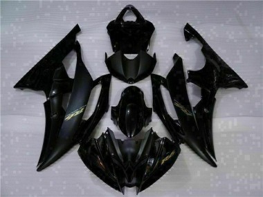 Noir Kit Carénages Complet Yamaha R6 2008-2016 Abordables