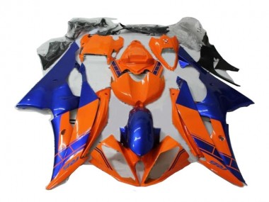 Orange Bleu Carénage Yamaha R6 2008-2016 Abordables