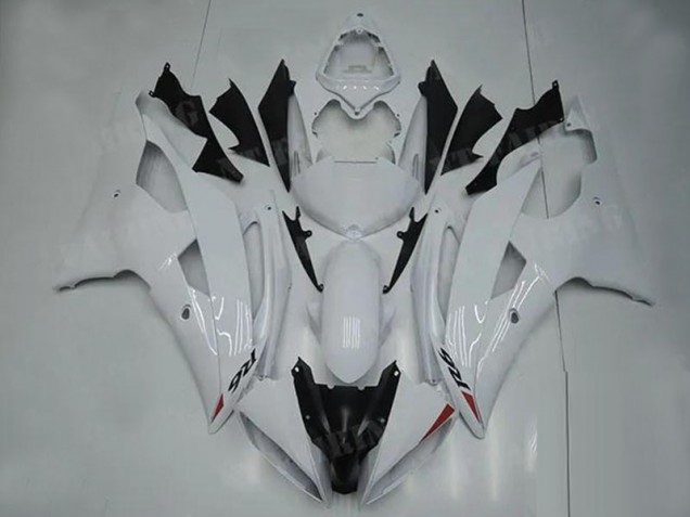 Blanc Carrosserie Yamaha R6 2008-2016 Blanc Carrosserie Yamaha R6 2008-2016