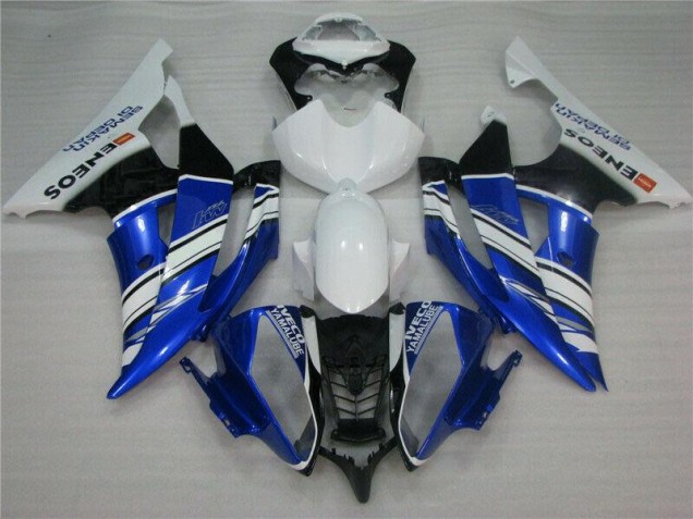 Bleu Blanc Carénage Yamaha R6 2008-2016