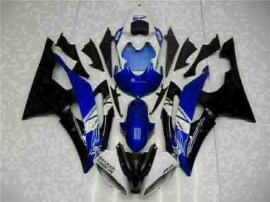 Bleu Noir Kit Carénages Complet Yamaha R6 2008-2016 Abordables