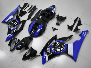 Bleu Noir Carénage Yamaha R6 2008-2016 Abordables