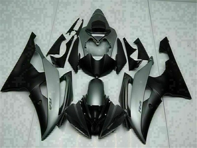 Gris Noir Carénage Yamaha R6 2008-2016 Gris Noir Carénage Yamaha R6 2008-2016