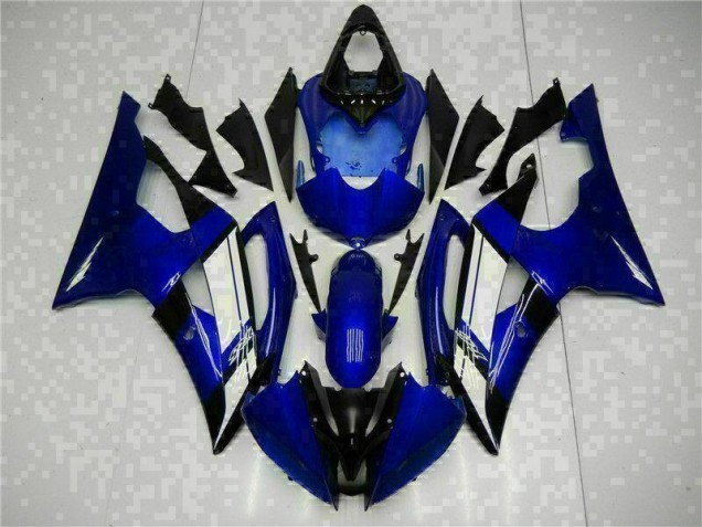 Bleu Kit Carénages Complet Yamaha R6 2008-2016