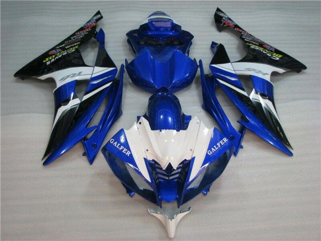 Bleu Carénage Yamaha R6 2008-2016 Bleu Carénage Yamaha R6 2008-2016