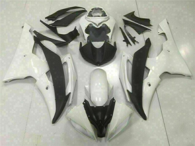 Blanc Carénage Yamaha R6 2008-2016
