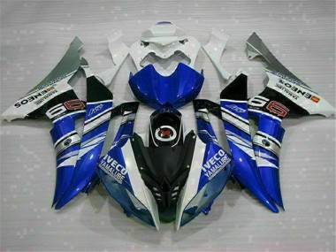 Blanc Bleu Carénage Yamaha R6 2008-2016 Abordables