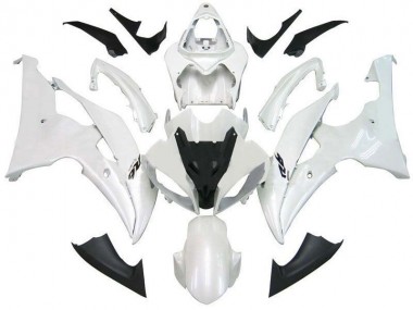 Blanc Nacré R6 Carénage Yamaha R6 2008-2016 Abordables