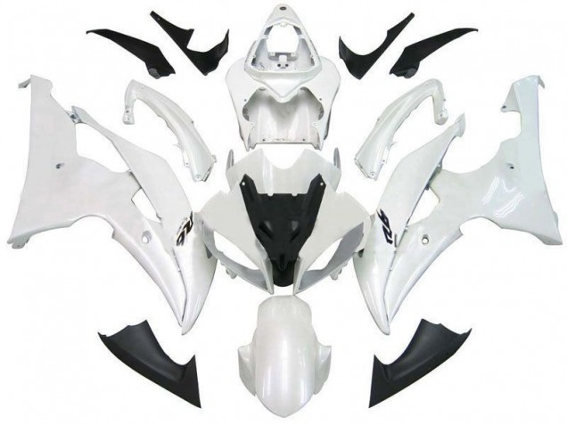 Blanc Nacré R6 Carénage Yamaha R6 2008-2016 Blanc Nacré R6 Carénage Yamaha R6 2008-2016