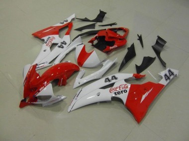 Blanc Rouge Coca Cola Zero 44 Carénage Yamaha R6 2008-2016 Abordables
