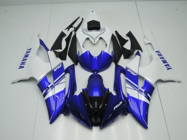 Bleu Blanc Style OEM Carénage Yamaha R6 2008-2016 Abordables