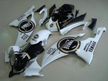 Noir Lucky Strike Carénage Yamaha R6 2008-2016 Abordables
