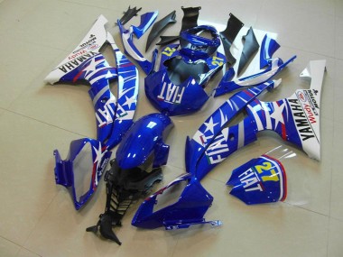 Bleu Star Fiat Carénage Yamaha R6 2008-2016 Abordables