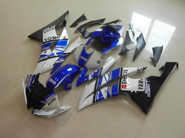 Bleu Blanc Bleu Blanc ENEOS Carénage Yamaha R6 2008-2016