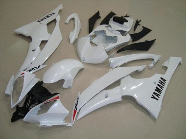 Blanc Nacré Carrosserie Yamaha R6 2008-2016 Abordables