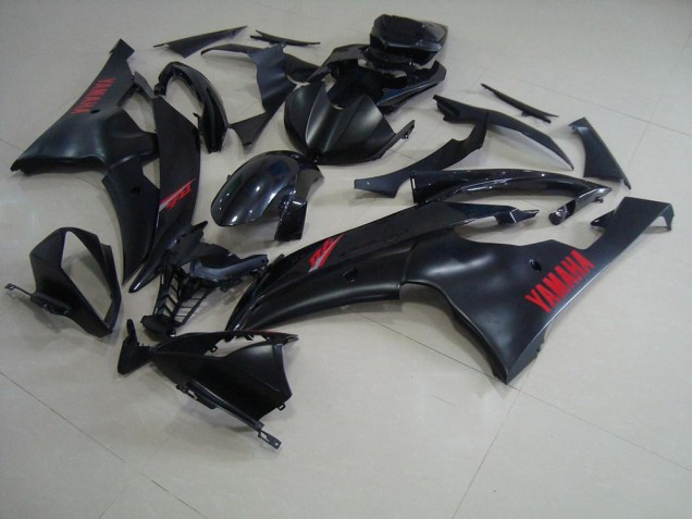 Noir Mat Carénage Yamaha R6 2008-2016 Noir Mat Carénage Yamaha R6 2008-2016