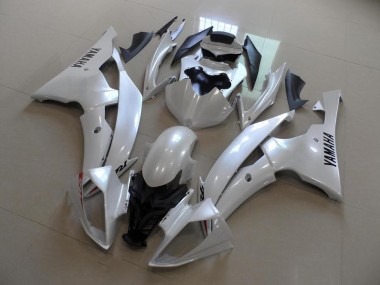Blanc Nacré Style OEM Carénage Yamaha R6 2008-2016 Abordables