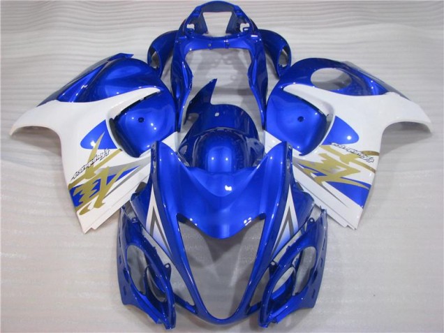 Bleu Blanc Carrosserie Suzuki GSXR 1300 Hayabusa 2008-2019 Bleu Blanc Carrosserie Suzuki GSXR 1300 Hayabusa 2008-2019