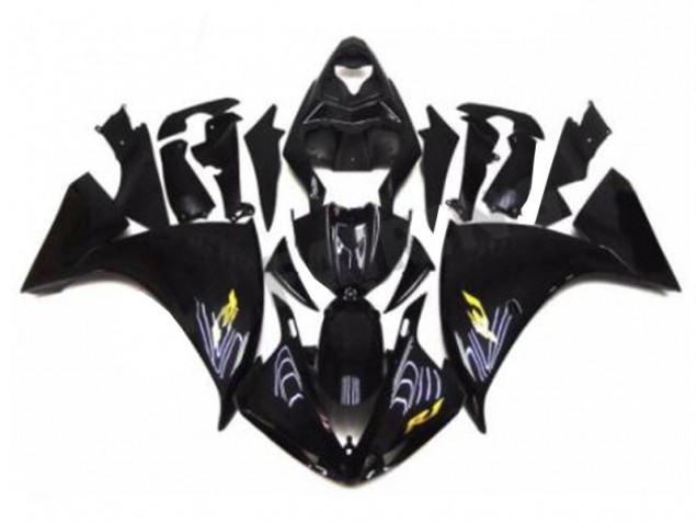Noir Carénage Yamaha R1 2009-2011 Noir Carénage Yamaha R1 2009-2011