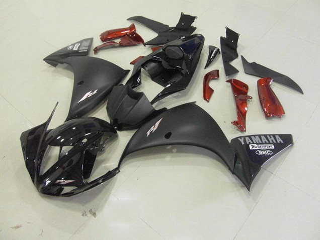Noir Mat Carrosserie Yamaha R1 2009-2011