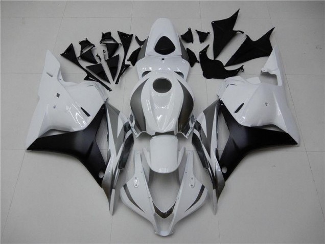 Blanc Argent Noir Carénage Honda CBR 600 RR 2009-2012