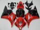 Rouge Noir Carrosserie Honda CBR 600 RR 2009-2012 Rouge Noir Carrosserie Honda CBR 600 RR 2009-2012