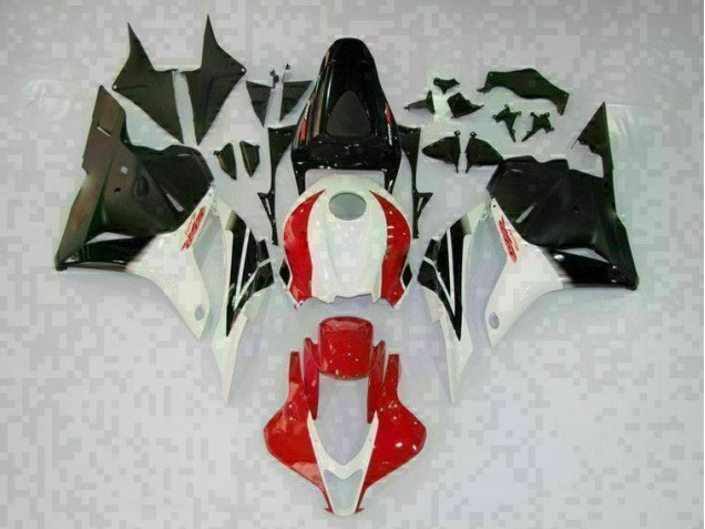 Blanc Noir Rouge Carénage Honda CBR 600 RR 2009-2012