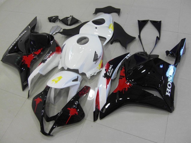 Noir Rouge Blanc Carénage Honda CBR 600 RR 2009-2012