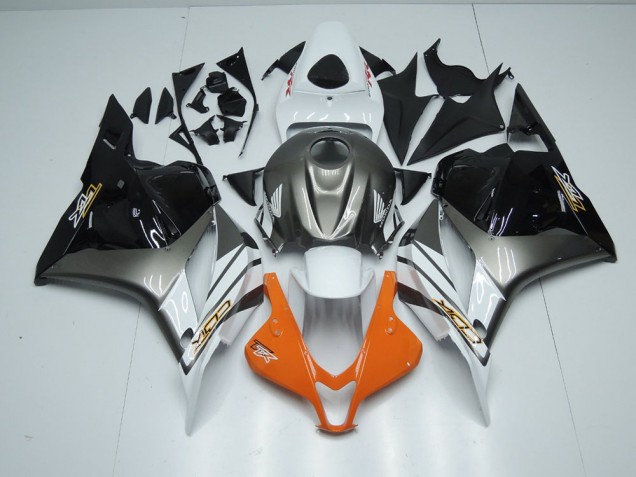 Orange Gris Noir Carénage Honda CBR 600 RR 2009-2012 Orange Gris Noir Carénage Honda CBR 600 RR 2009-2012
