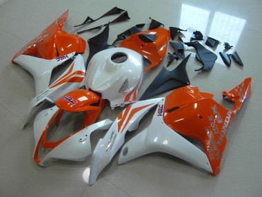 Orange Blanc Nacré Carénage Honda CBR 600 RR 2009-2012 Abordables