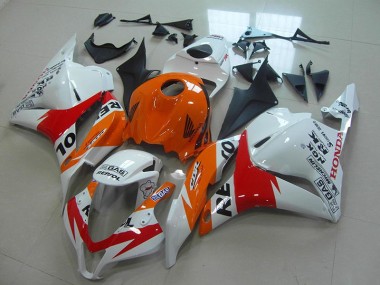 Blanc Nouveau Repsol Carénage Honda CBR 600 RR 2009-2012 Abordables