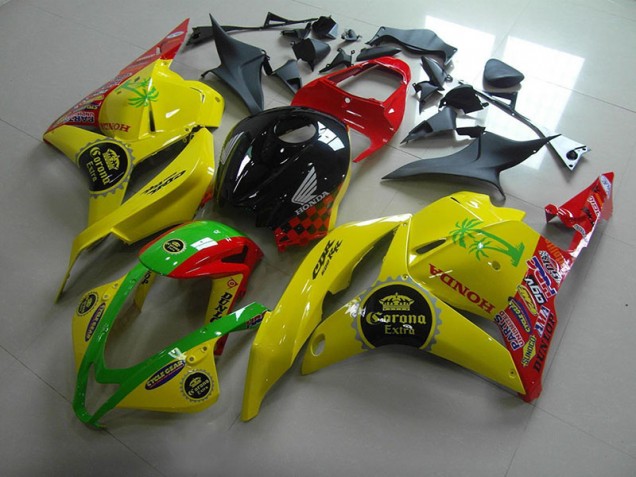 Jaune Corona Extra Carénage Honda CBR 600 RR 2009-2012