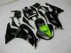 Noir Vert Kit Carénages Complet Kawasaki ZX6R 2009-2012 Noir Vert Kit Carénages Complet Kawasaki ZX6R 2009-2012