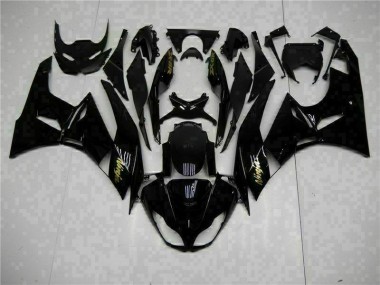 Noir Or Ninja Carénage Kawasaki ZX6R 2009-2012 Abordables