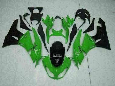 Noir Vert Carénage Kawasaki ZX6R 2009-2012 Abordables