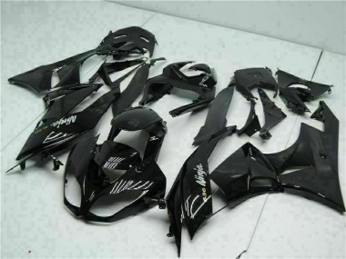 Noir Blanc Ninja 636 Carénage Kawasaki ZX6R 2009-2012 Abordables