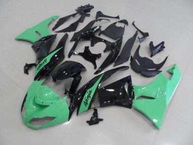 Metallic Vert Carénage Kawasaki ZX6R 2009-2012 Abordables
