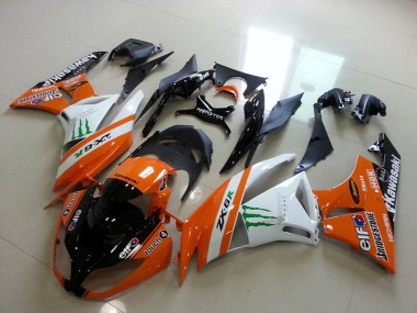 Orange Monster Carénage Kawasaki ZX6R 2009-2012 Abordables